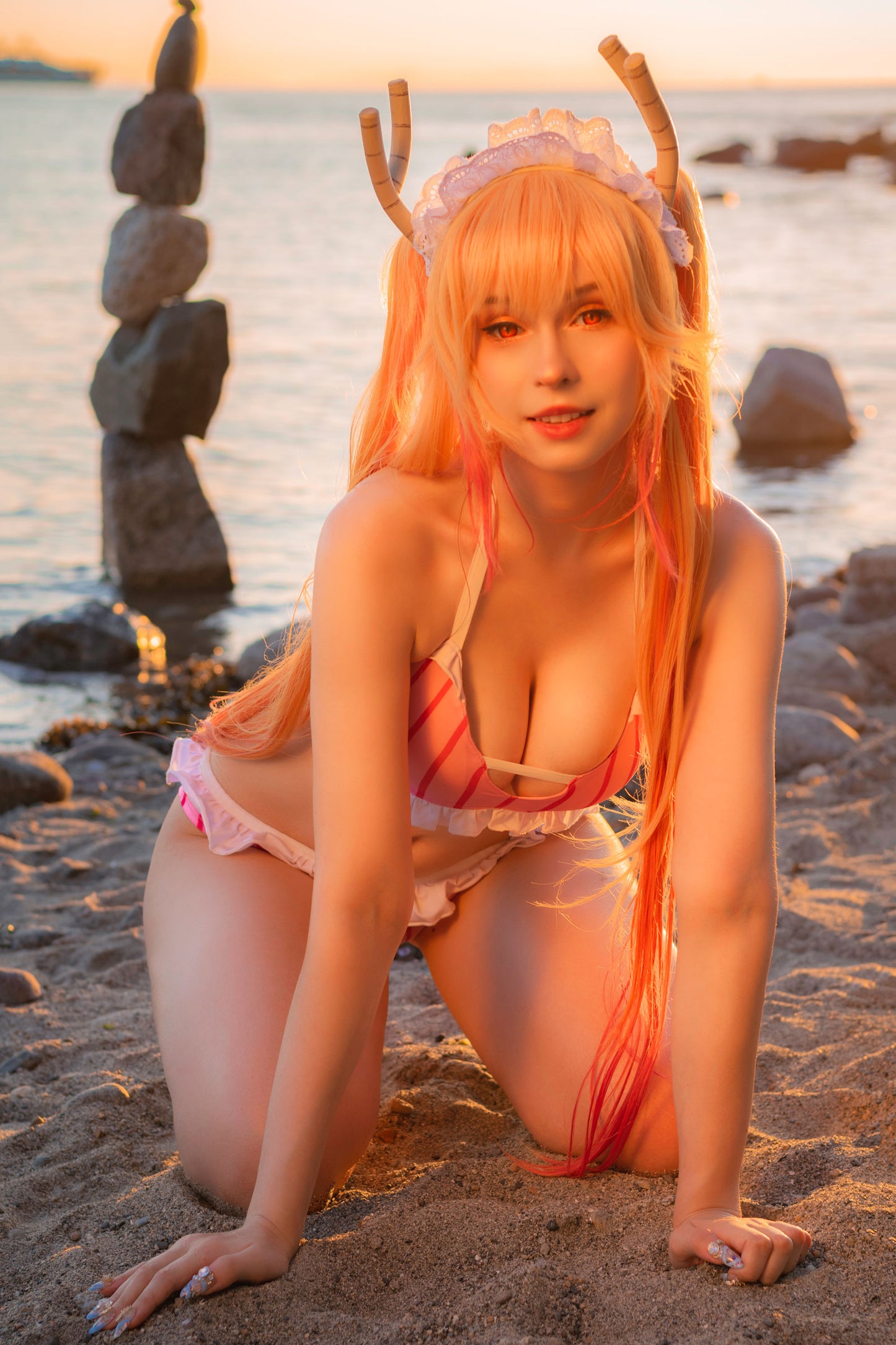 [Shoot] Swimsuit Tohru - Miss Kobayashi's Dragon Maid