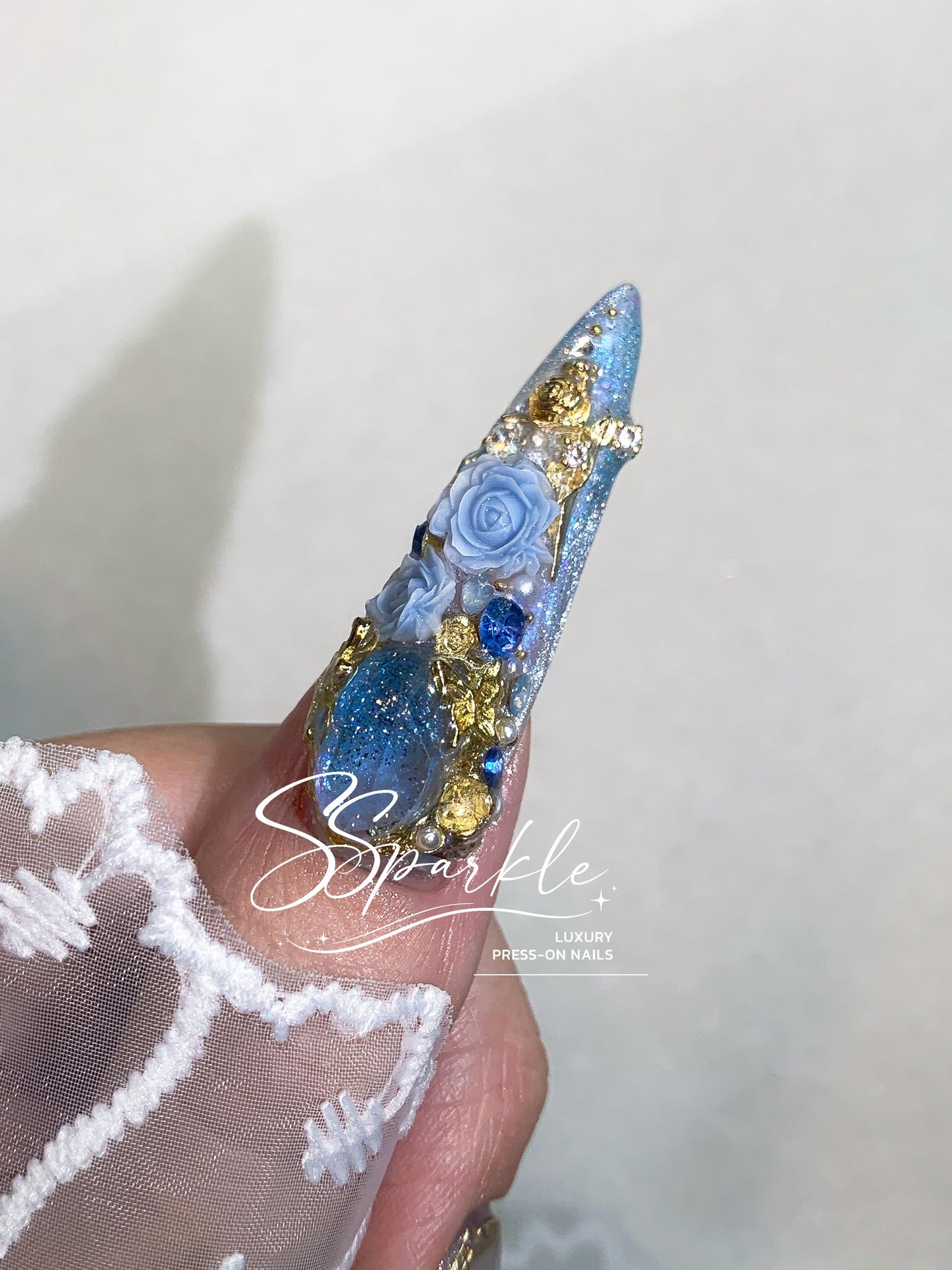 Midnight Rendezvous Press-on Nails