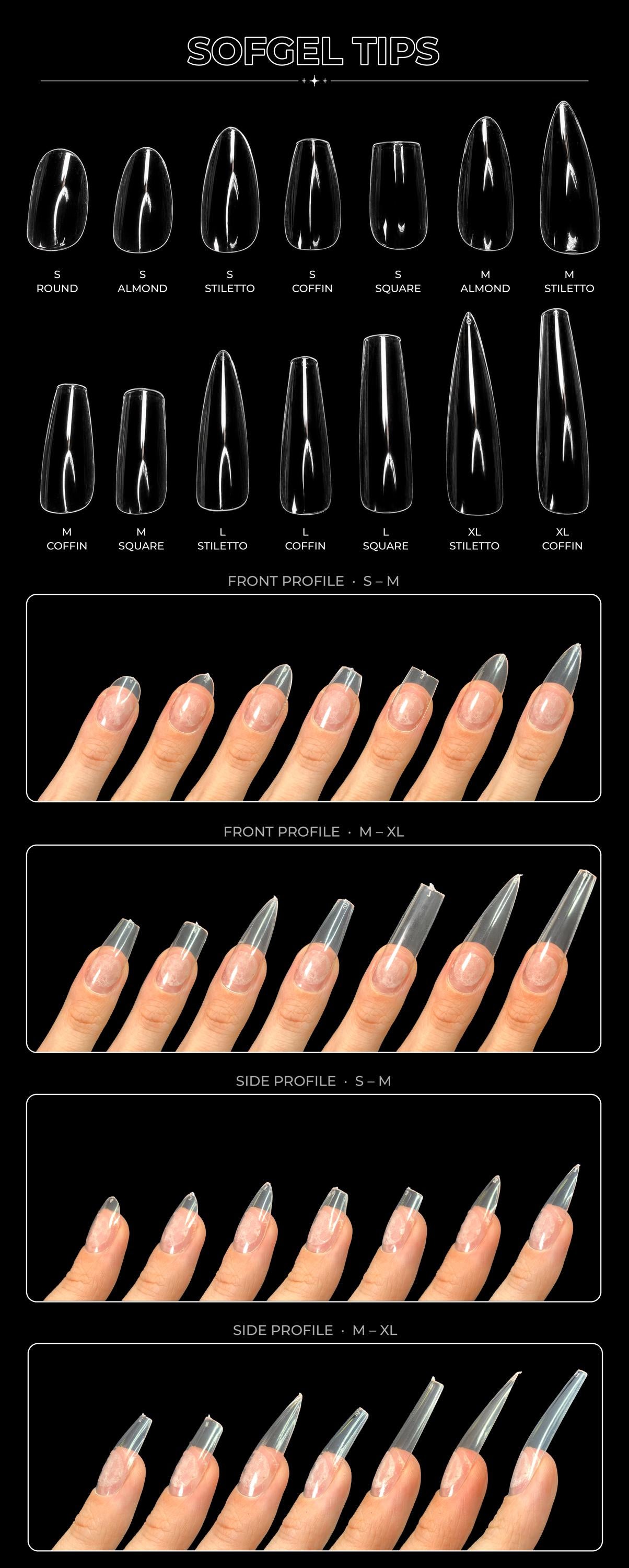 Azure Abyss Press-on Nails