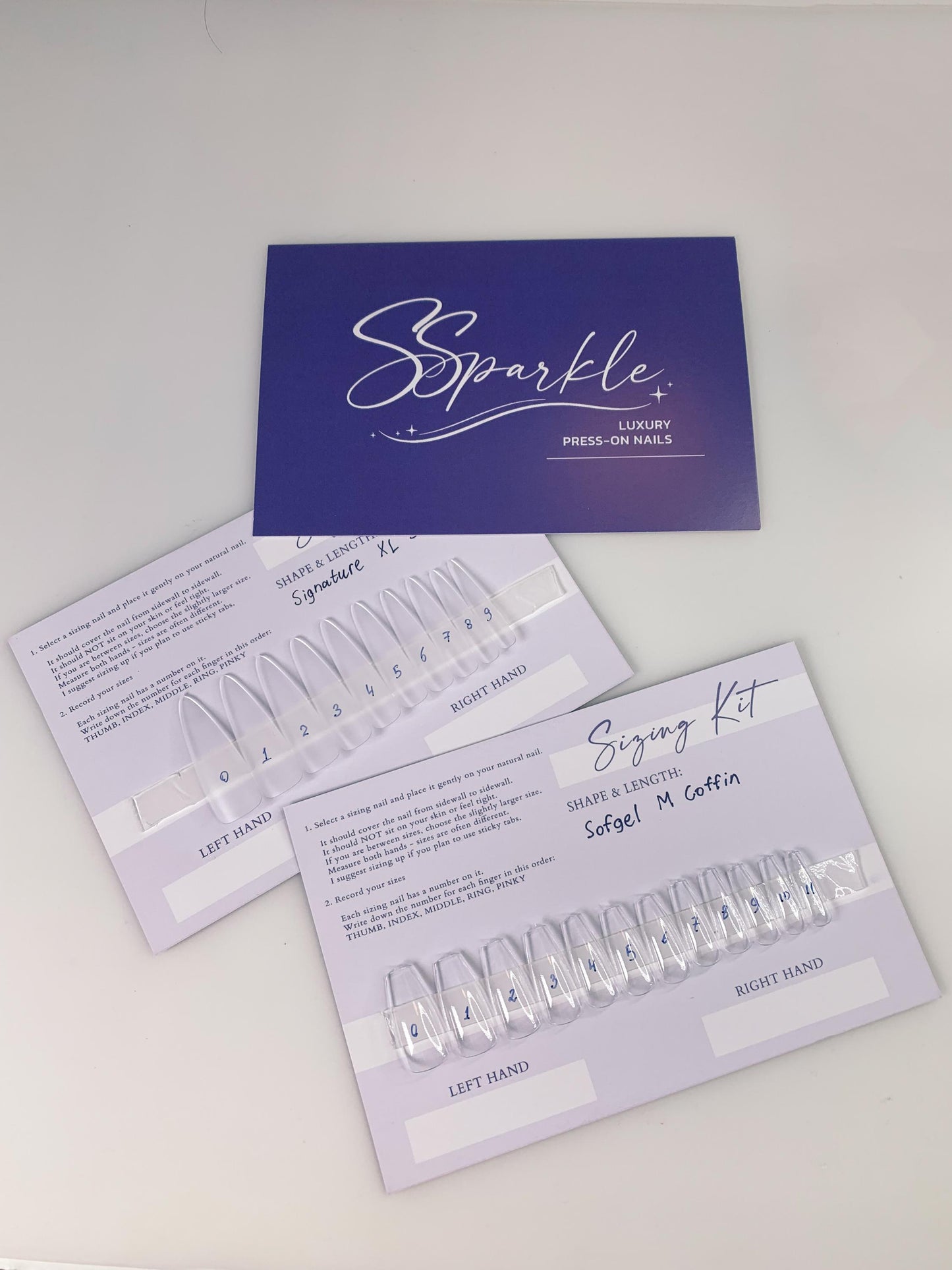 Press-on Nail Sizing Kit