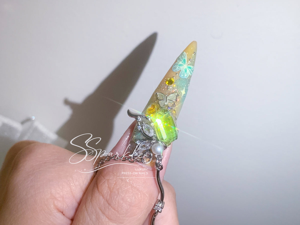 Firefly Flutter Press-on Nails