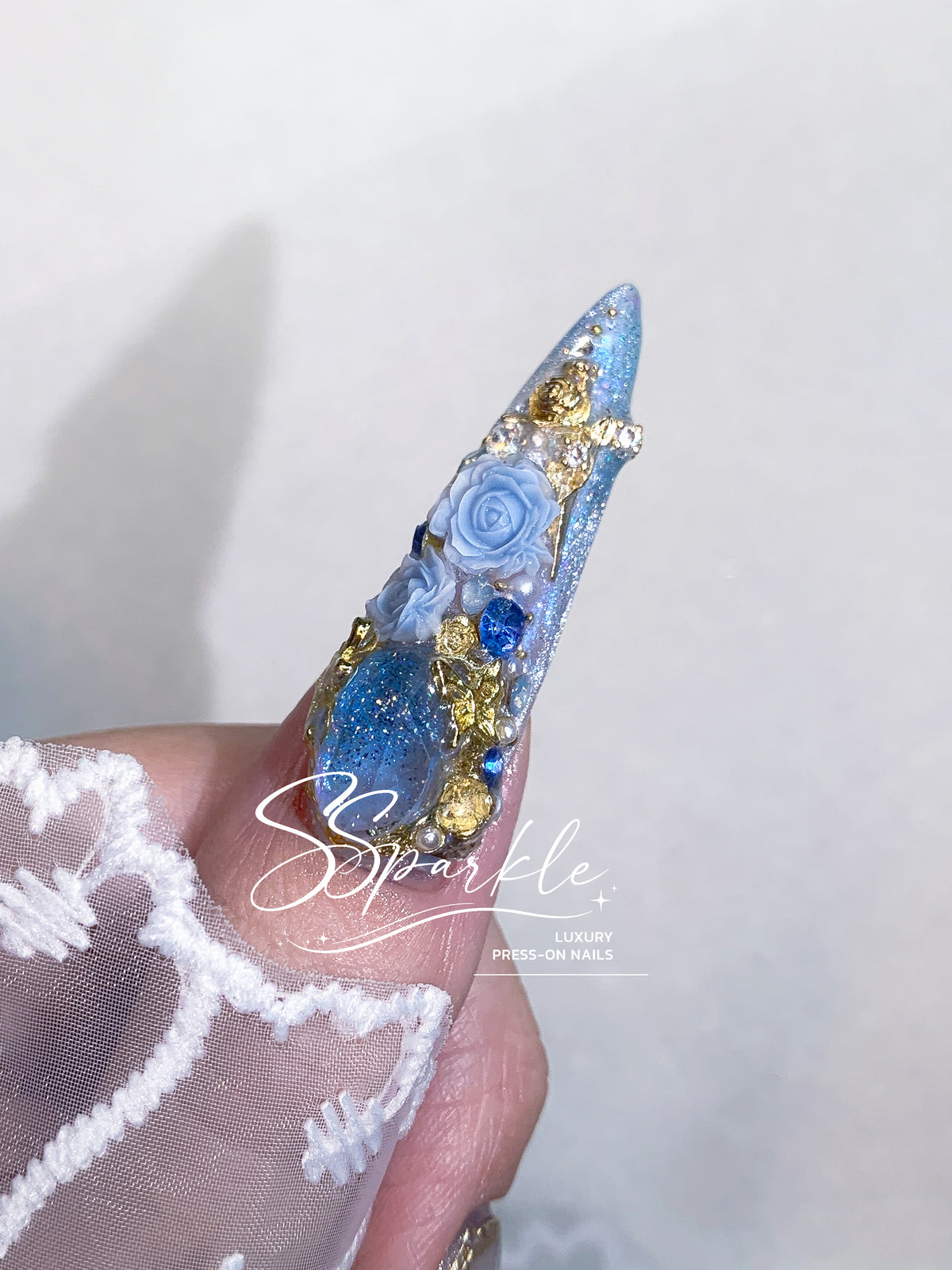 Midnight Rendezvous Press-on Nails