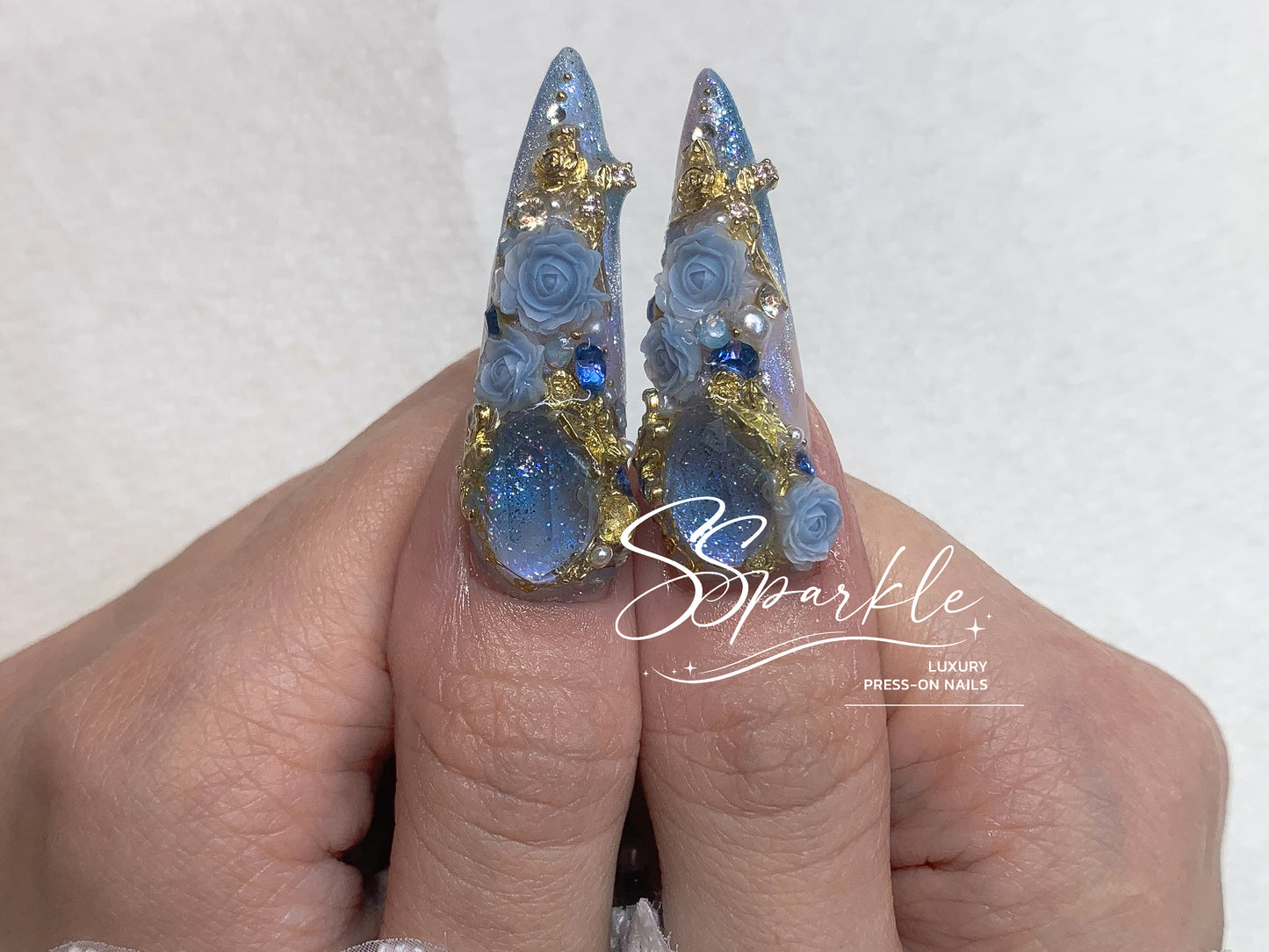 Midnight Rendezvous Press-on Nails