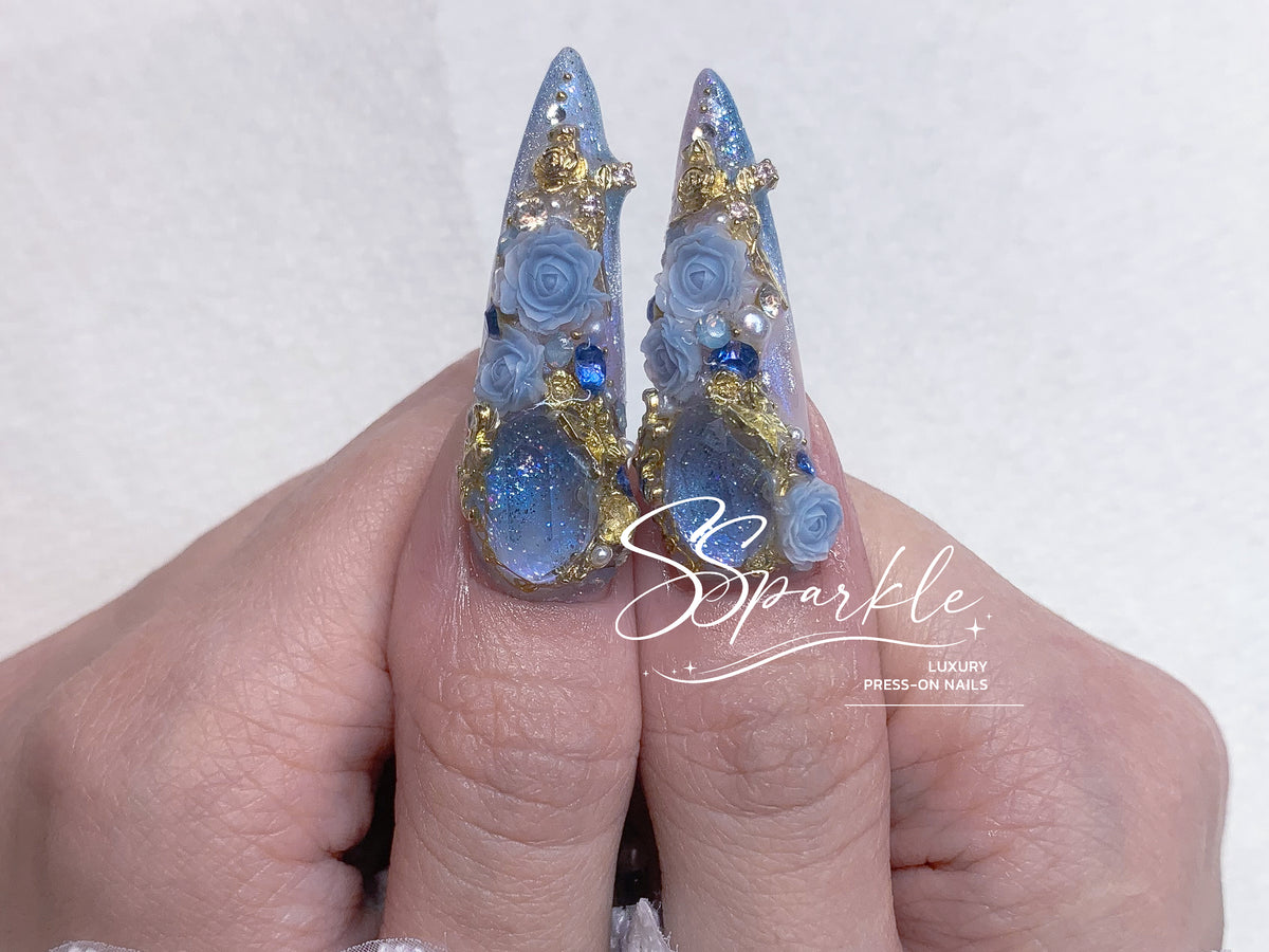 Midnight Rendezvous Press-on Nails