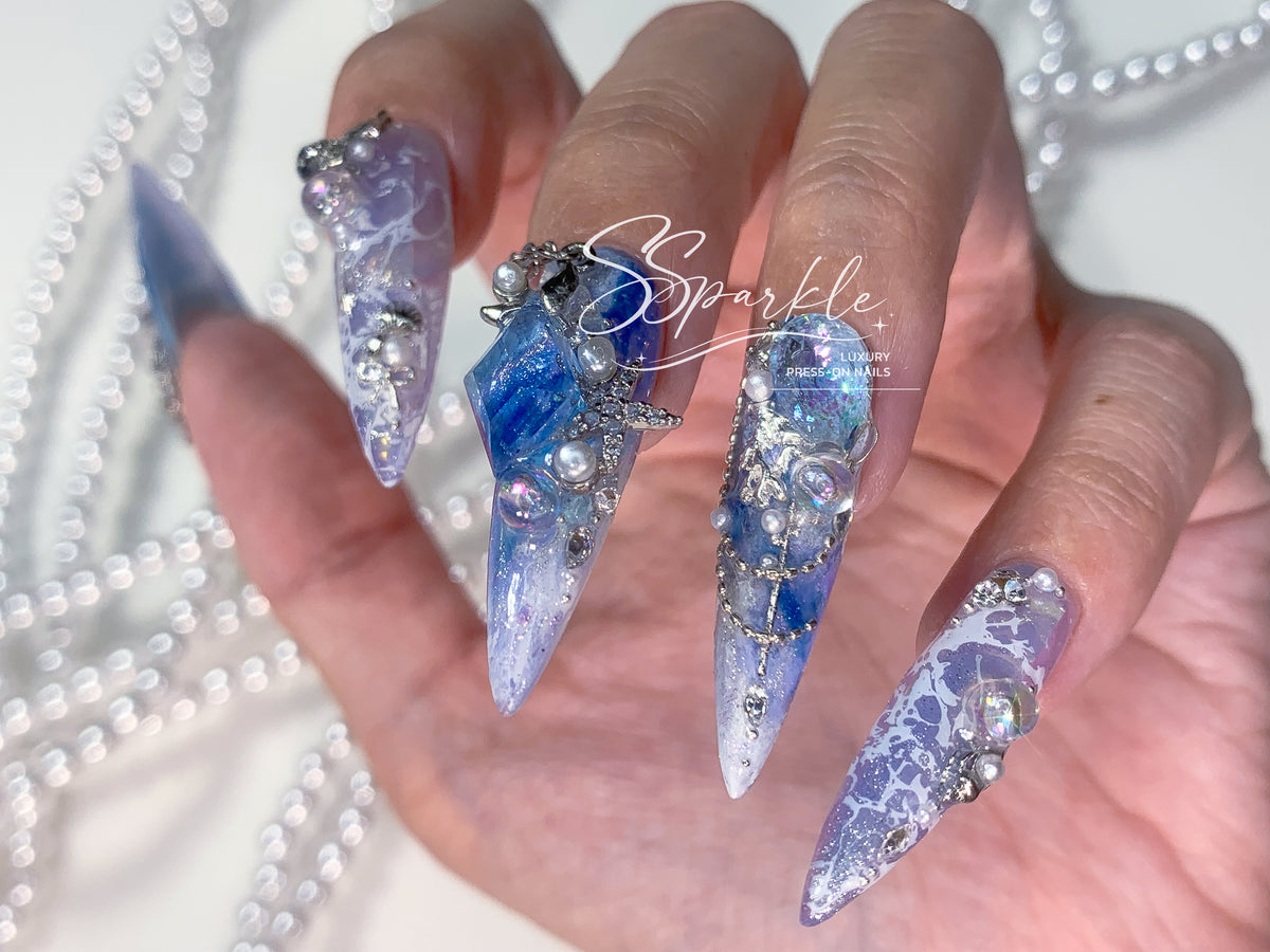 Royal Tides Press-on Nails