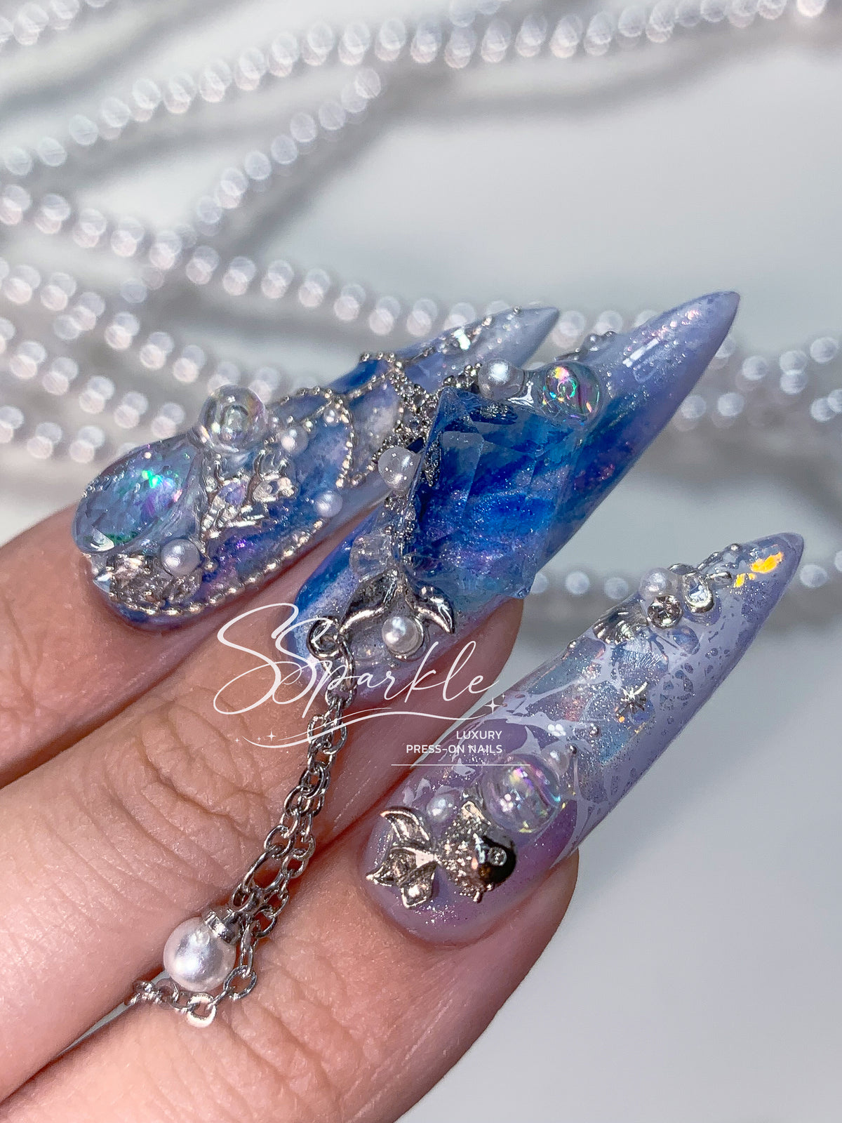 Royal Tides Press-on Nails