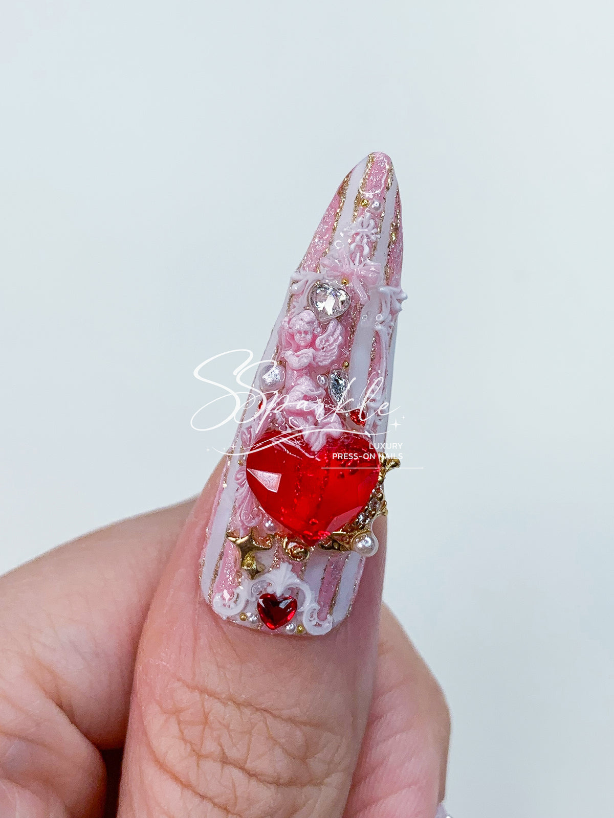 Sweet Scar | Mizi Sua Zombie Stage Inspired Press-on Nails