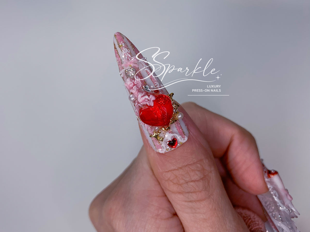 Sweet Scar | Mizi Sua Zombie Stage Inspired Press-on Nails