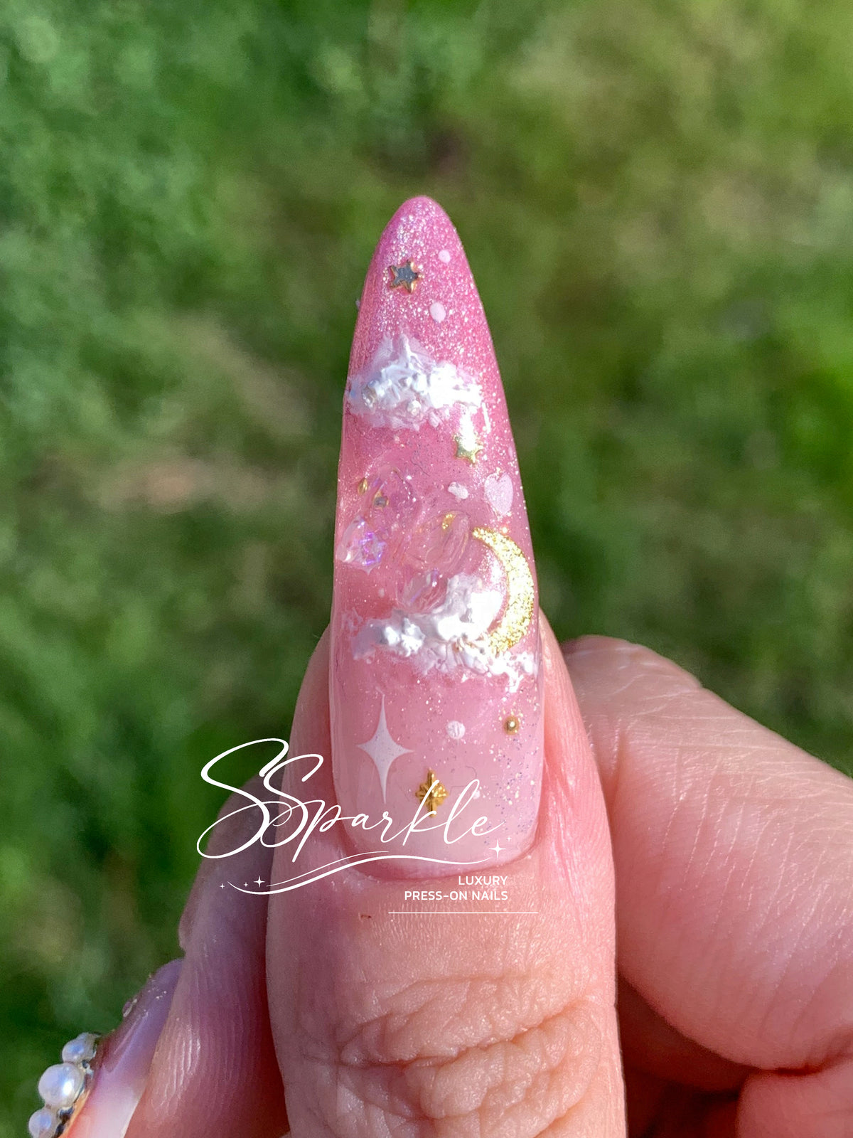 Pink Cloud Press-on Nails