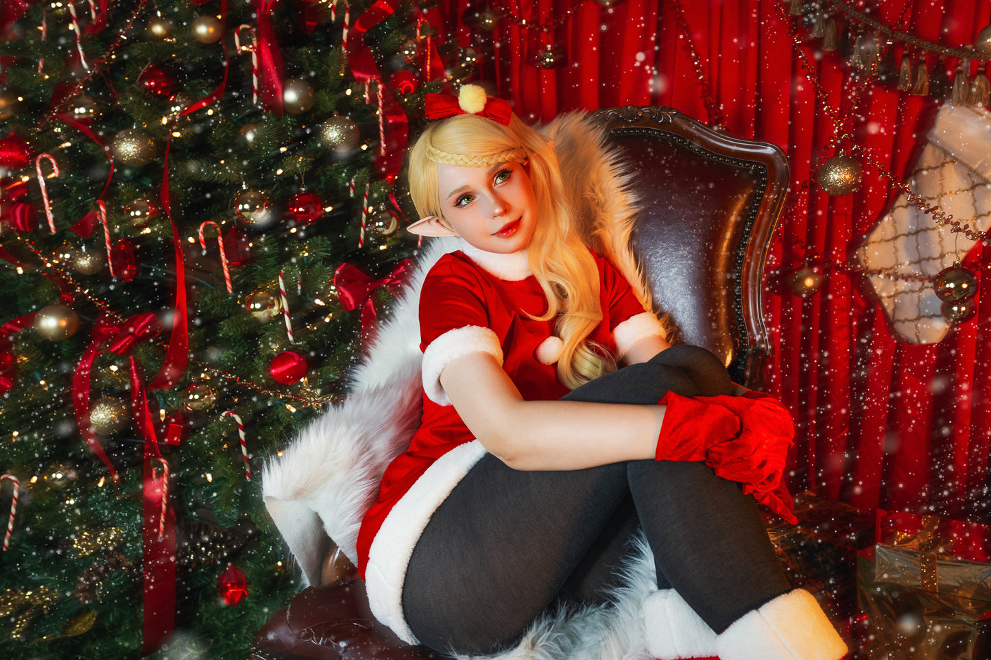 [Shoot] Marcille Christmas - Delicious in Dungeon