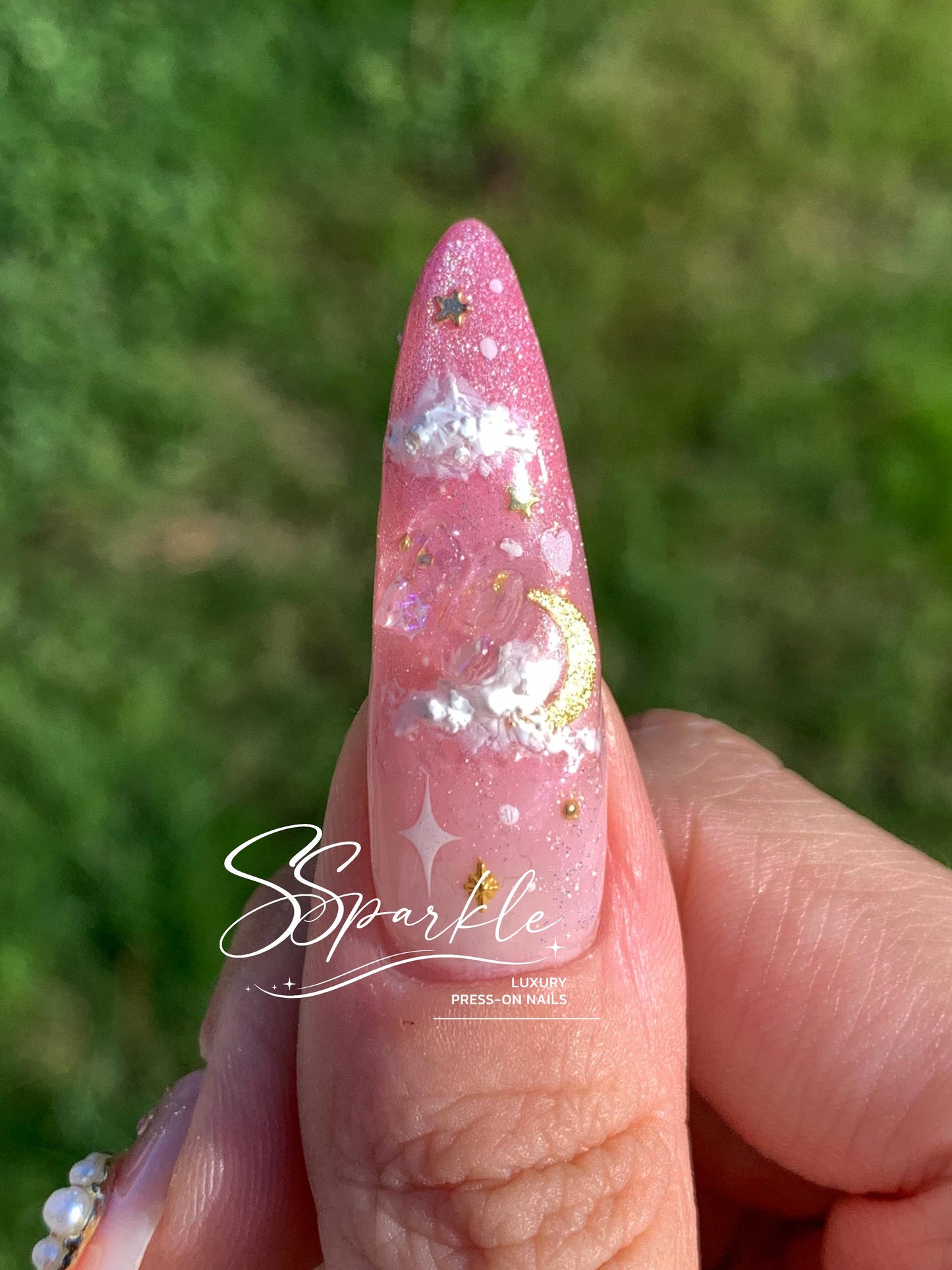 Pink Cloud Press-on Nails