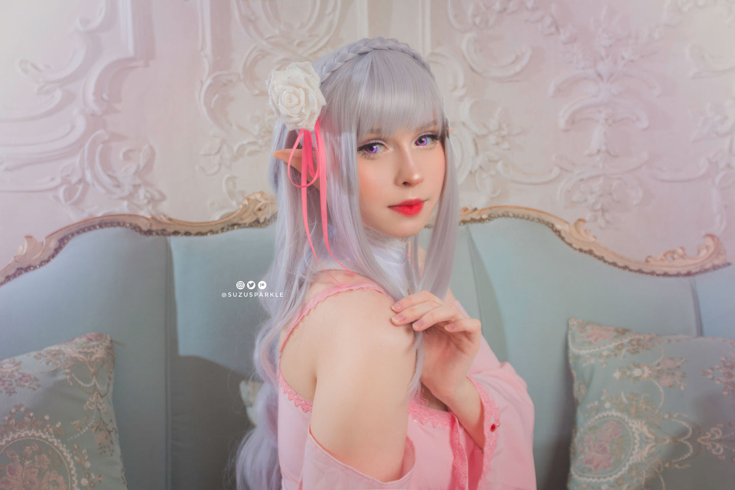 Pink Dress Emilia - Re:Rezo