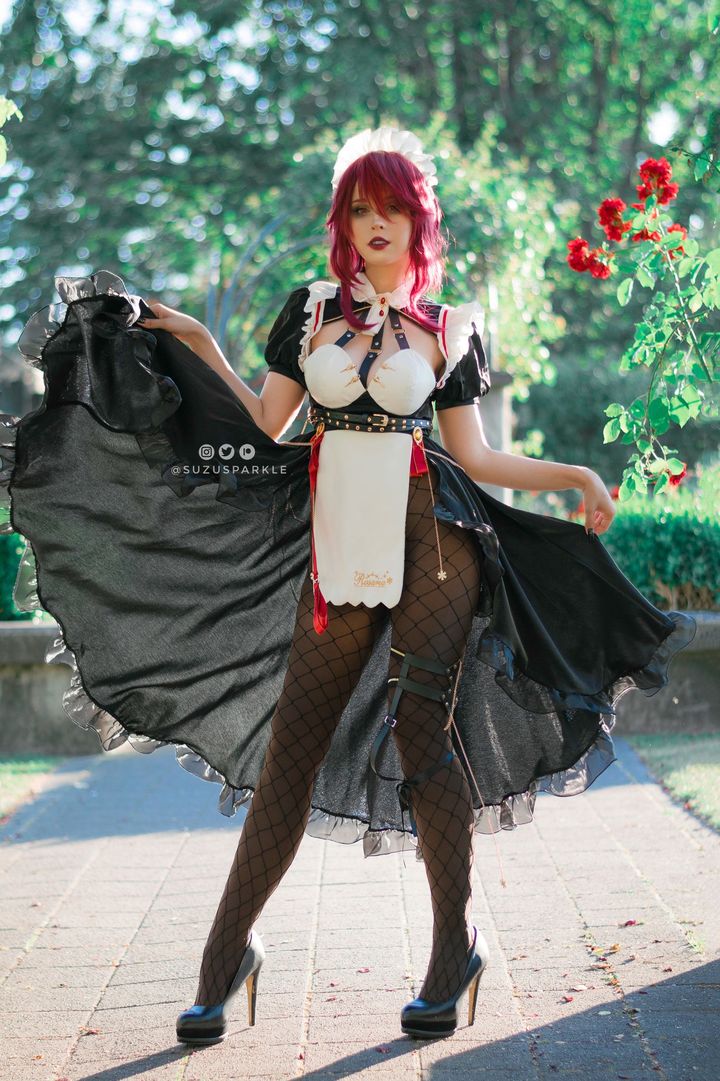 Maid Rosaria - Genshin Impact